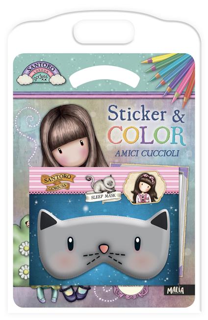 Amici cuccioli. Gorjuss. Ediz. a colori. Con sleep mask gatto - Lisa Capiotto - copertina
