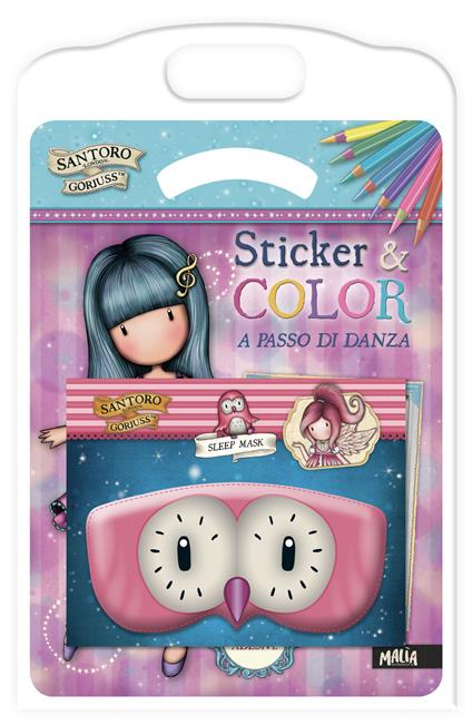 A passo di danza. Gorjuss. Ediz. a colori. Con sleep mask gufo - Lisa Capiotto - copertina