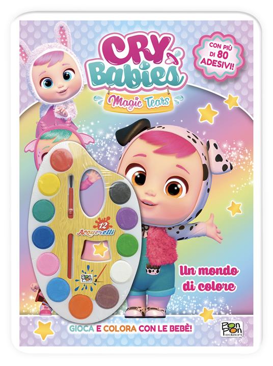 Un mondo di colore. Cry Babies. Ediz. a colori. Ediz. a spirale. Con acquerelli - Emanuela Brumana - copertina