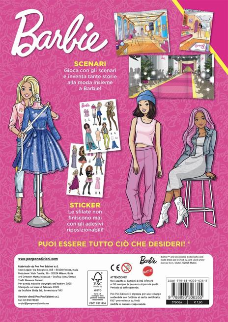 Fashion week. Barbie. Scenari sticker. Ediz. a colori - 4