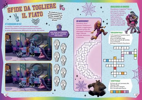 Un college da brividi! Monster High. Scenari sticker. Ediz. a colori - 3