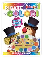 Risate a colori. Masha e Orso. Ediz. a colori. Con acquerelli