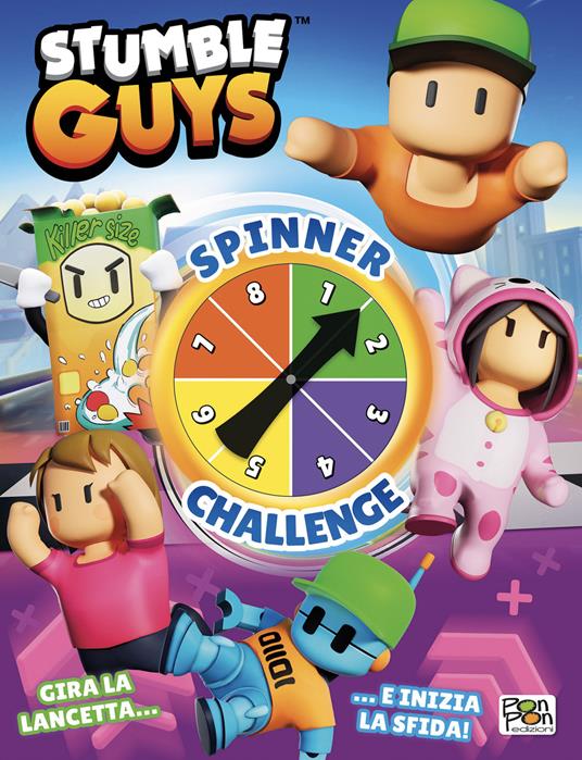 Spinner challenge. Stumble Guys. Spinner book. Ediz. a colori - Eleonora Dorenti - copertina