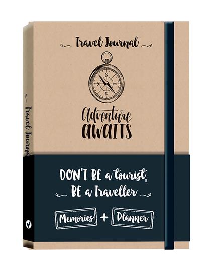 Adventure awaits. Travel journal. Notebook - Marilla Pascale - copertina