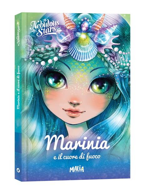 Marinia e il cuore di fuoco. Nebulous Stars - Annie Turcotte,Silvia Gilardi - copertina