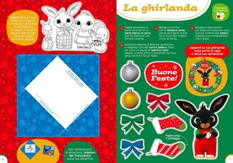 Bing. Crea il tuo Natale. Activity. Ediz. a colori. Con gadget + set creativo i biglietti di Natale - Cristina Panzeri - 2