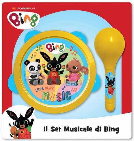 A tutto ritmo! Bing. Con adesivi. Ediz. a colori. Con set musicale - Cristina Panzeri - 3