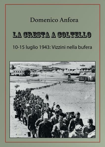 La cresta a coltello 10-15 luglio 1943: Vizzini nella bufera - Domenico Anfora - copertina