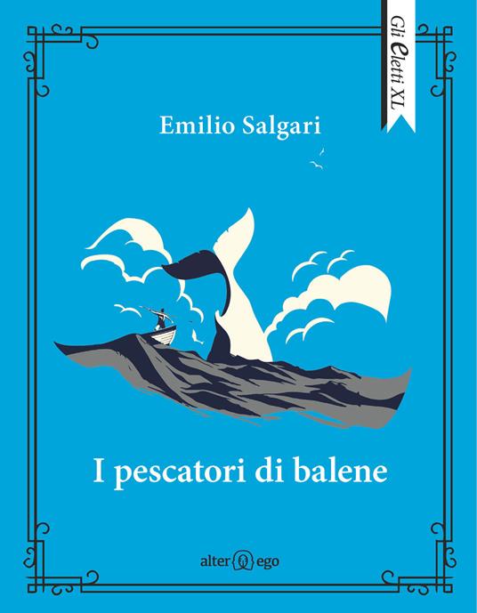 I pescatori di balene - Emilio Salgari - copertina