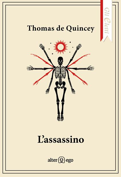 L'assassino - Thomas De Quincey - copertina