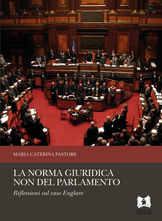 La norma giuridica non del Parlamento. Riflessioni sul caso Englaro - Maria Caterina Pastore - copertina