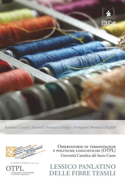 Lessico panlatino delle fibre tessili - copertina