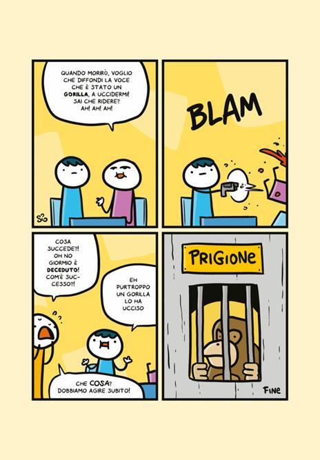 Evviva che bello! Un libro grosso di fumetti piccoli. Raccolta 2017 - Simone Albrigi - 3