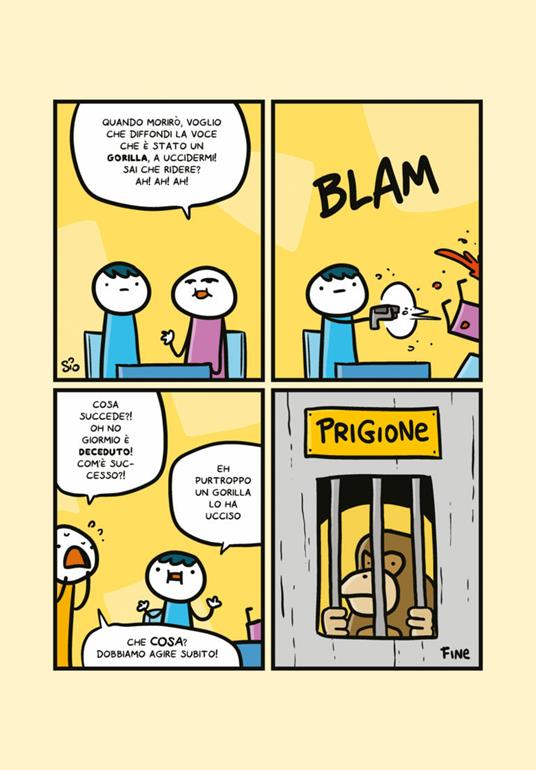 Evviva che bello! Un libro grosso di fumetti piccoli. Raccolta 2017 - Simone Albrigi - 3