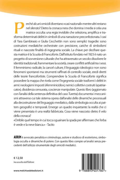 La matrice occulta e rituale degli omicidi mediatici - Aurum - 3