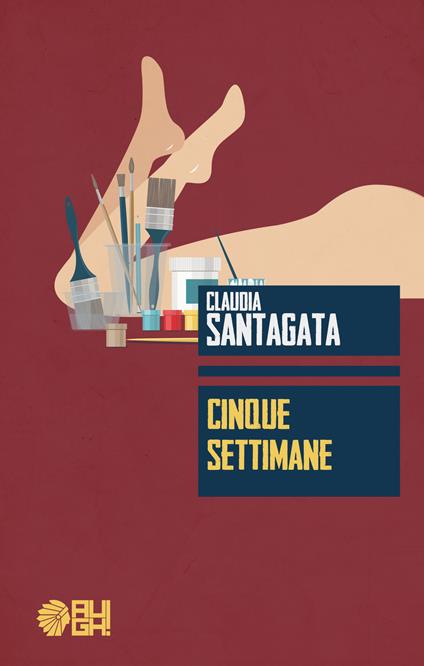 Cinque settimane - Claudia Santagata - copertina