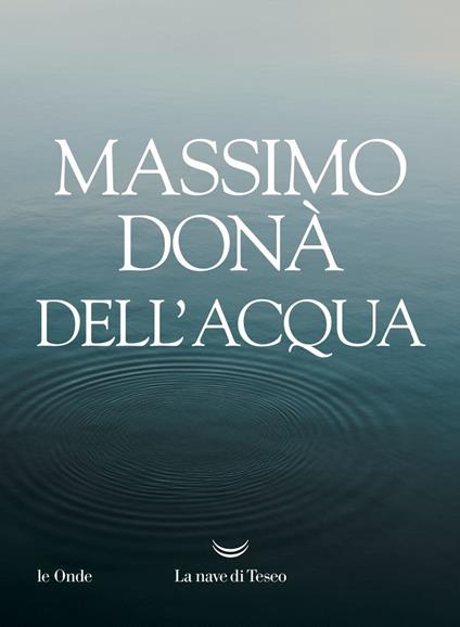 Dell'acqua - Massimo Donà - copertina