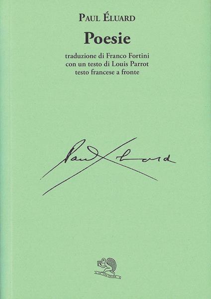 Poesie. Testo francese a fronte - Paul Éluard - copertina