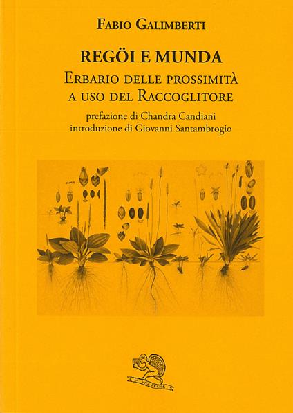 Regöi e munda. Erbario delle prossimità a uso del raccoglitore - Fabio Galimberti - copertina