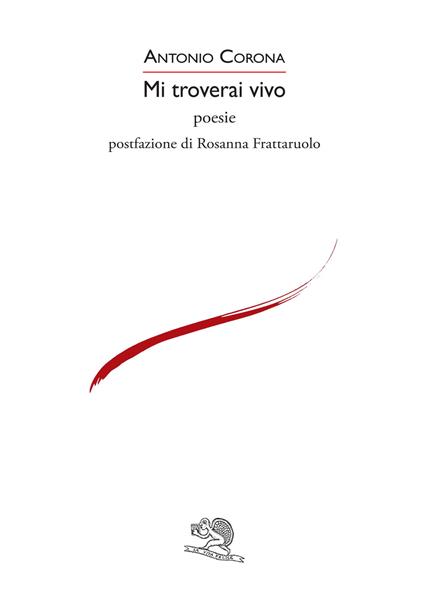 Mi troverai vivo - Antonio Corona - copertina