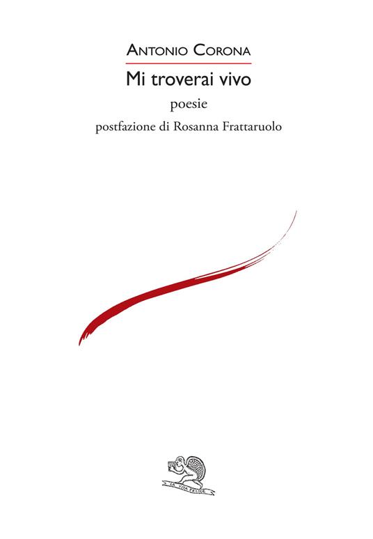 Mi troverai vivo - Antonio Corona - copertina