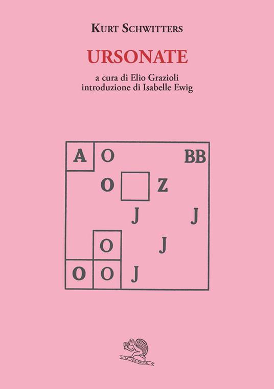 Ursonate. Testo tedesco a fronte - Kurt Schwitters - copertina
