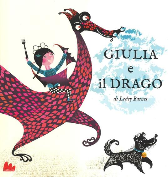 Giulia e il drago - Lesley Barnes - copertina