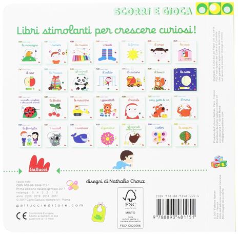 L'asilo nido. Scorri e gioca. Ediz. a colori - Nathalie Choux - 2