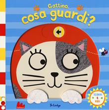 Gattino, cosa guardi? Scorri e ridi