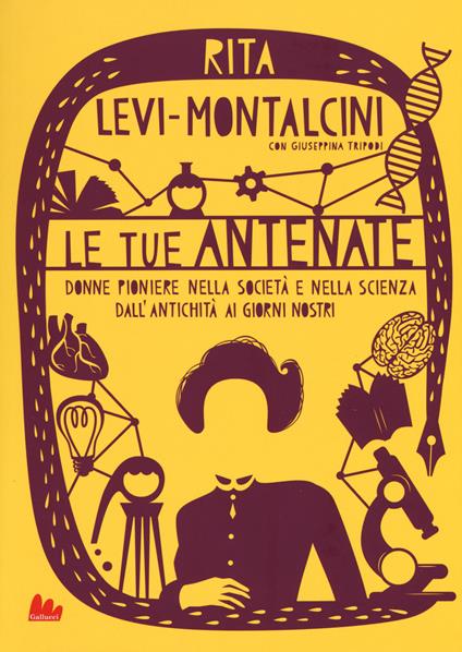 Le tue antenate. Donne pioniere nella società e nella scienza dall'antichità ai giorni nostri - Rita Levi-Montalcini,Giuseppina Tripodi - copertina