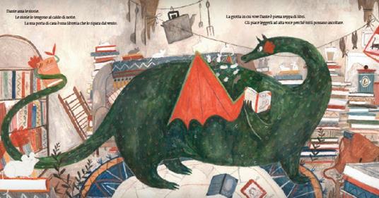 La libreria volante di dante. Ediz. a colori - Jen Campbell - 2