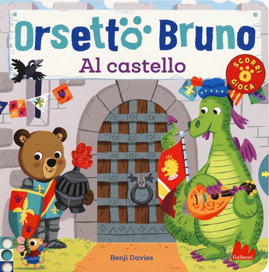 Orsetto Bruno. Al castello. Ediz. a colori - Benji Davies - copertina