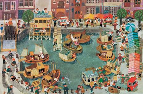 Alla scoperta del mare. Libro affresco. Ediz. a colori - Ali Mitgutsch - 2