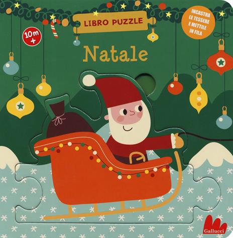 Natale. Libro puzzle. Ediz. a colori - Rikky Schrever,Verbakel Van De Leijgr - copertina