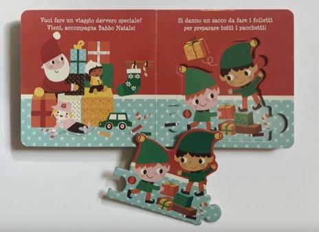 Natale. Libro puzzle. Ediz. a colori - Rikky Schrever,Verbakel Van De Leijgr - 2