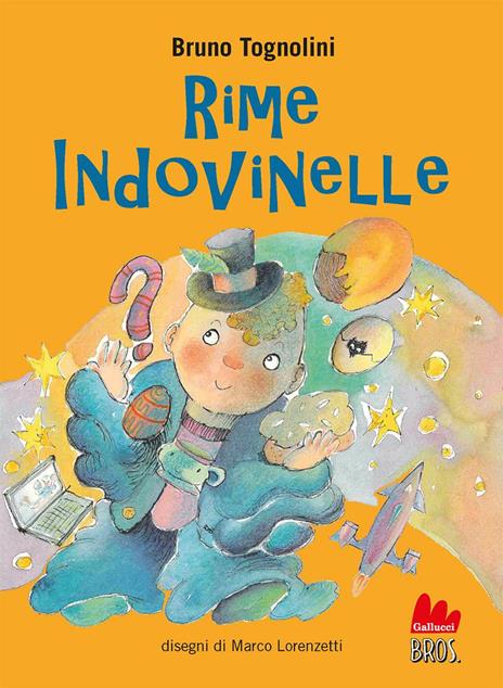Rime indovinelle. Ediz. ad alta leggibilità - Bruno Tognolini - copertina