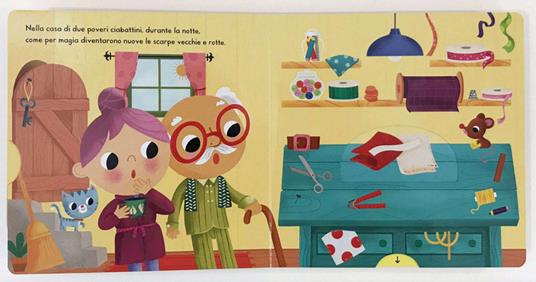 Gli elfi e il ciabattino. Scorri le fiabe. Ediz. a colori - Steph Hinton - 2