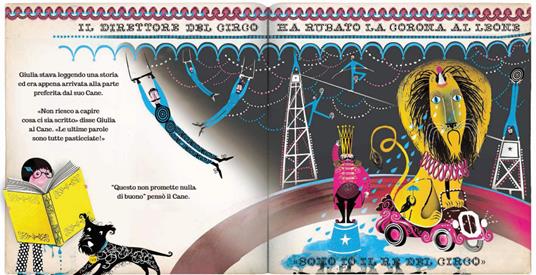 Giulia e il leone. Ediz. a colori - Lesley Barnes - 2