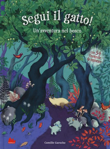 Segui il gatto! Un'avventura nel bosco. Ediz. a colori - Camille Garoche,Didier Genevois - copertina