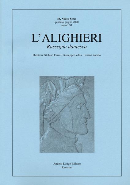 L' Alighieri. Rassegna dantesca. Vol. 55 - copertina