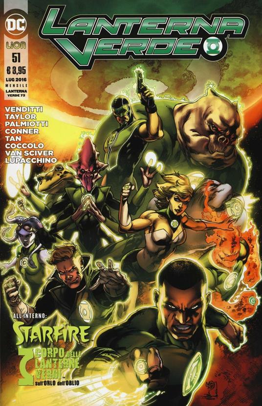 Lanterna Verde. Vol. 51 - copertina