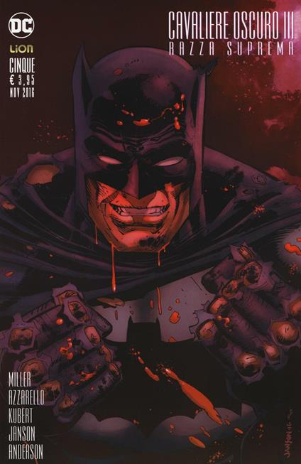 Batman DK III. Razza suprema. Variant B. Vol. 5 - Frank Miller,Brian Azzarello - copertina