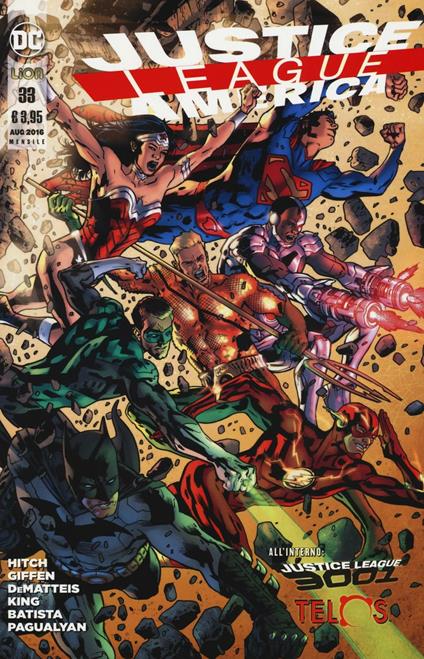 Justice League America. Vol. 33 - copertina