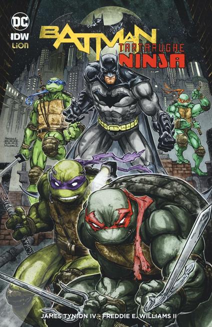 Batman. Tartarughe ninja - James IV Tynion - copertina
