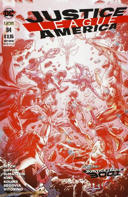 Justice League America. Vol. 34 - copertina
