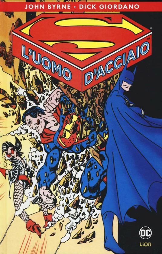 Superman: l'uomo d'acciaio - John Byrne,Dick Giordano - copertina