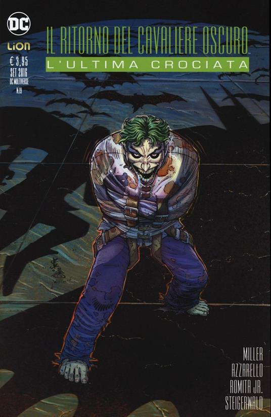 L' ultima crociata. Batman. Il cavaliere oscuro. Prequel - Frank Miller,Brian Azzarello - copertina