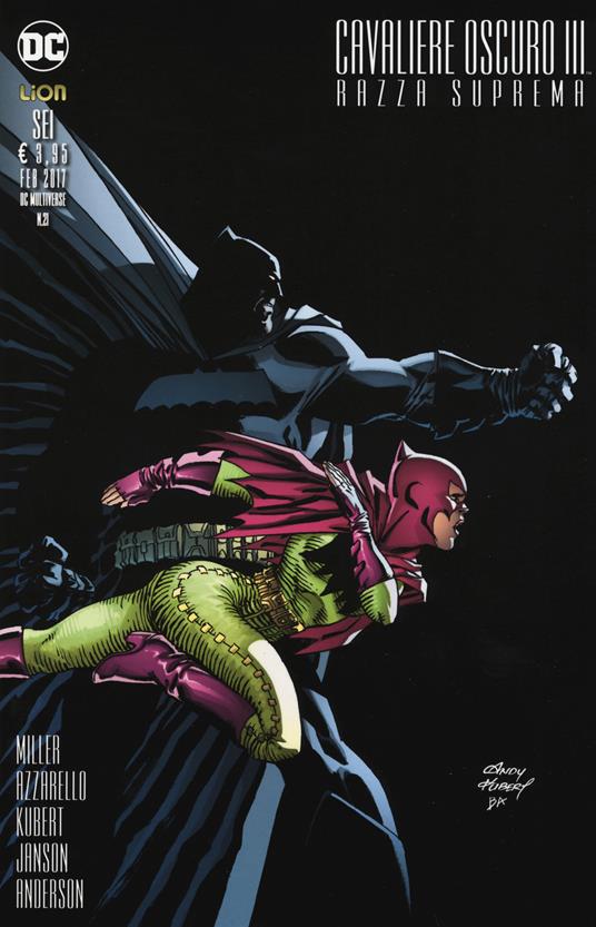 Batman DK III. Razza suprema. Vol. 6 - Frank Miller,Brian Azzarello,Andy Kubert - copertina