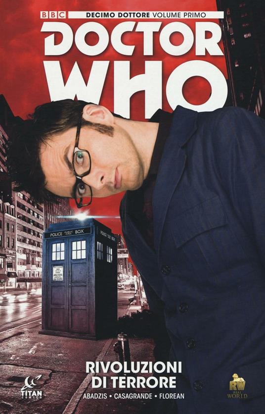 Doctor Who. Decimo dottore. Vol. 1: Rivoluzioni di terrore - Nick Abadzis - copertina