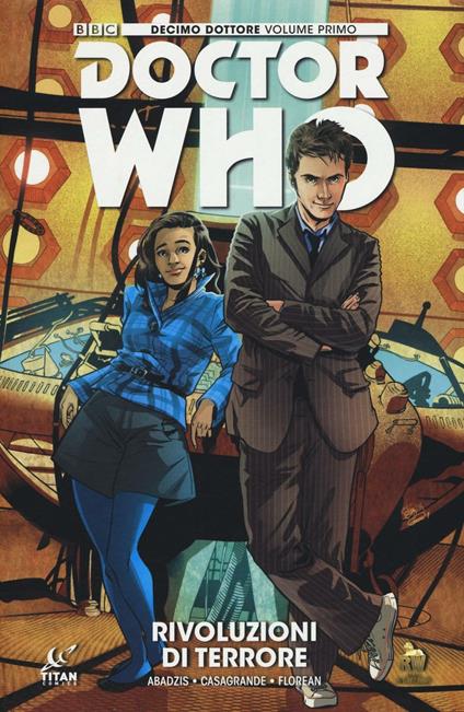 Doctor Who. Decimo dottore. Vol. 1: Rivoluzioni di terrore - Nick Abadzis - copertina